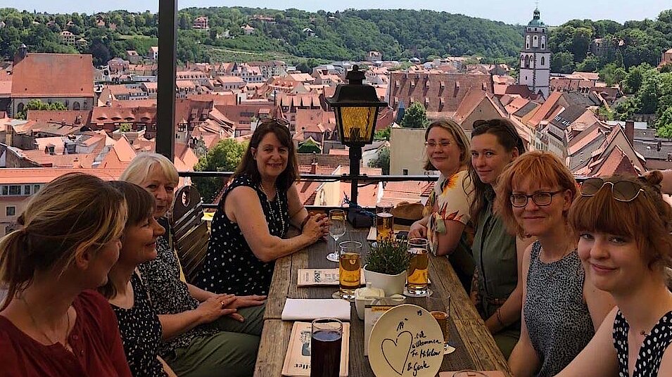 Foto der Frauen der RG Mitteldeutschland in Meissen