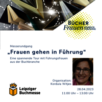 Illustration Buchmesse Rundgang