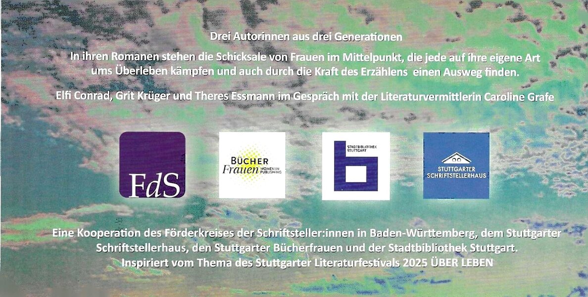 Überleben hoch 3, Flyer, Rückseite